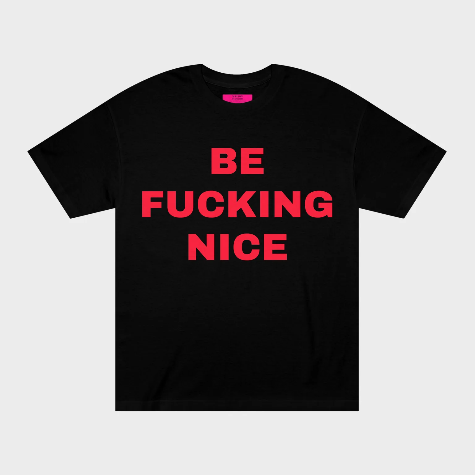 Be Fucking Nice — front