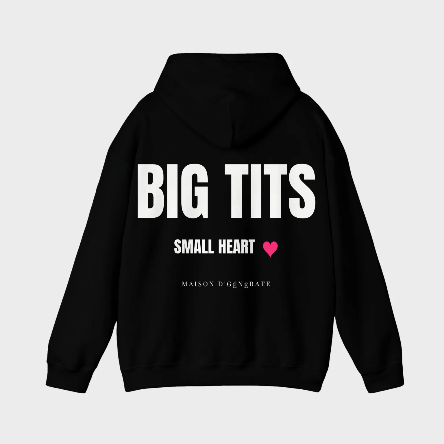 Big Tits Small Heart — full back print