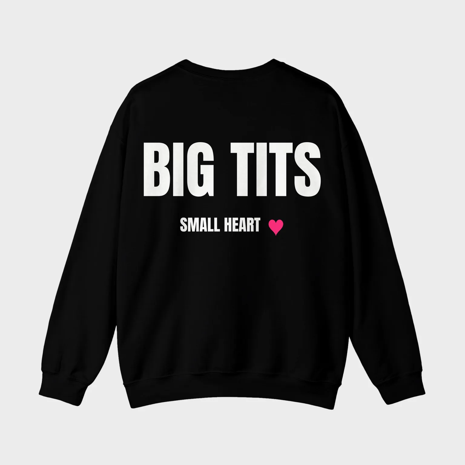 Big Tits Small Heart — full back print