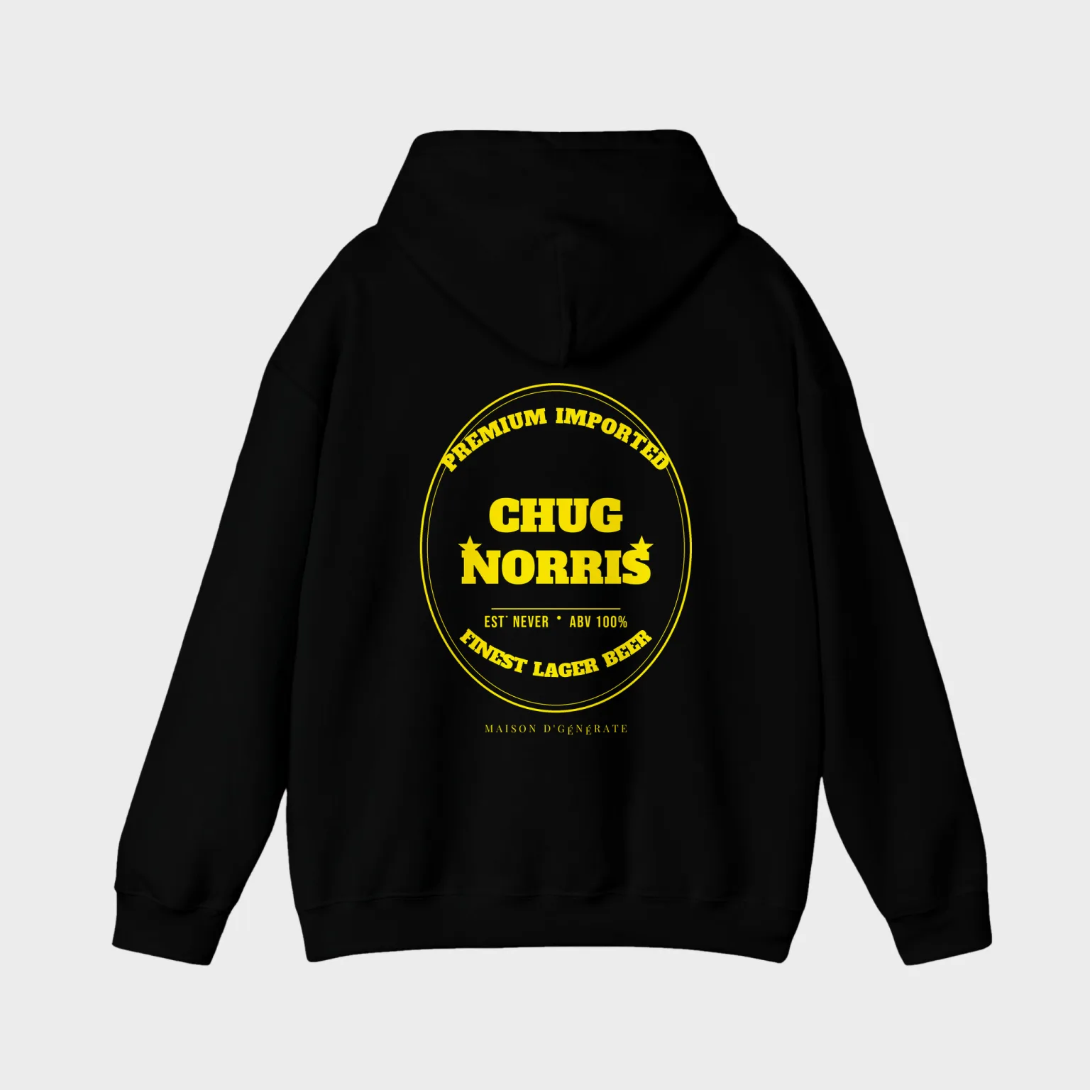 Chug Norris — full back print