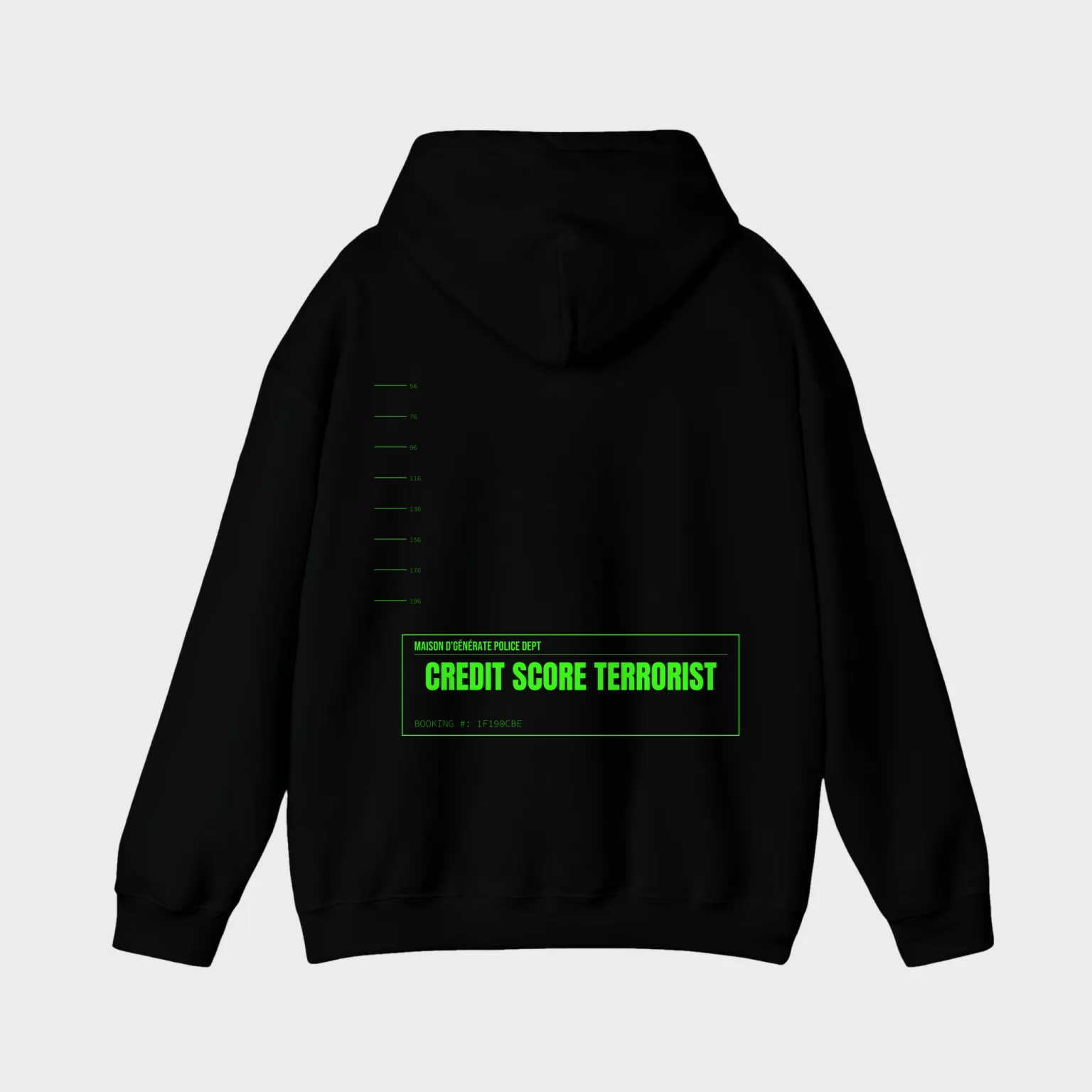 Credit Score Terrorist — full back print