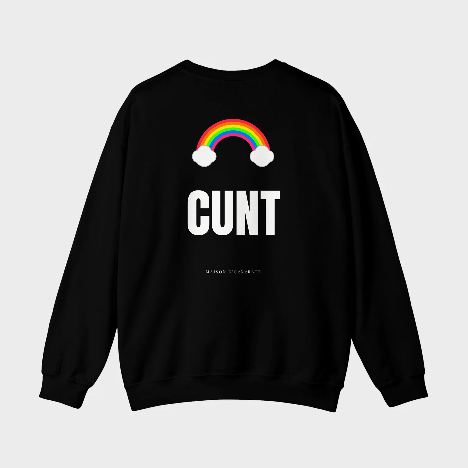 Cunt — full back print