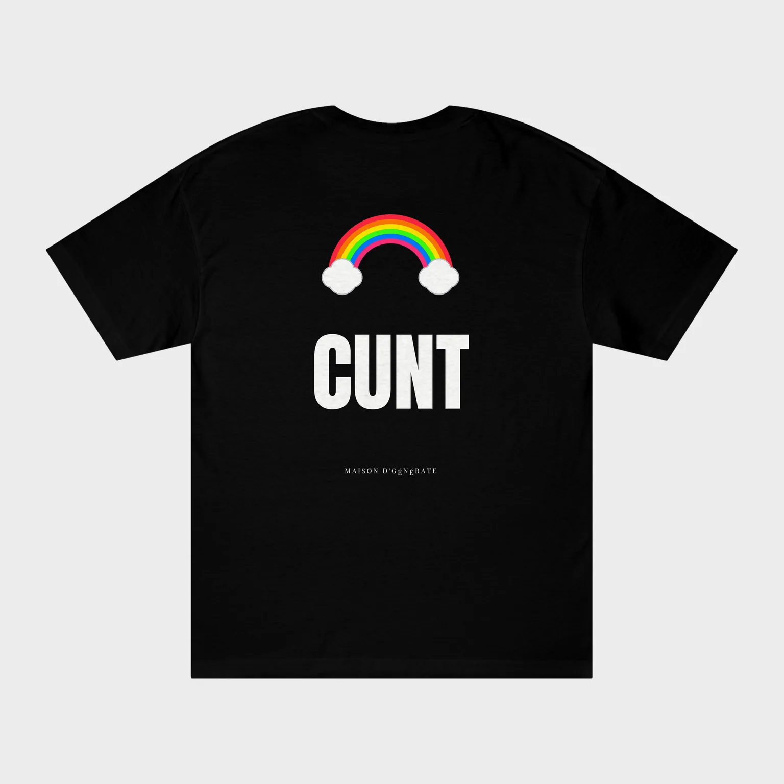 Cunt — full back print