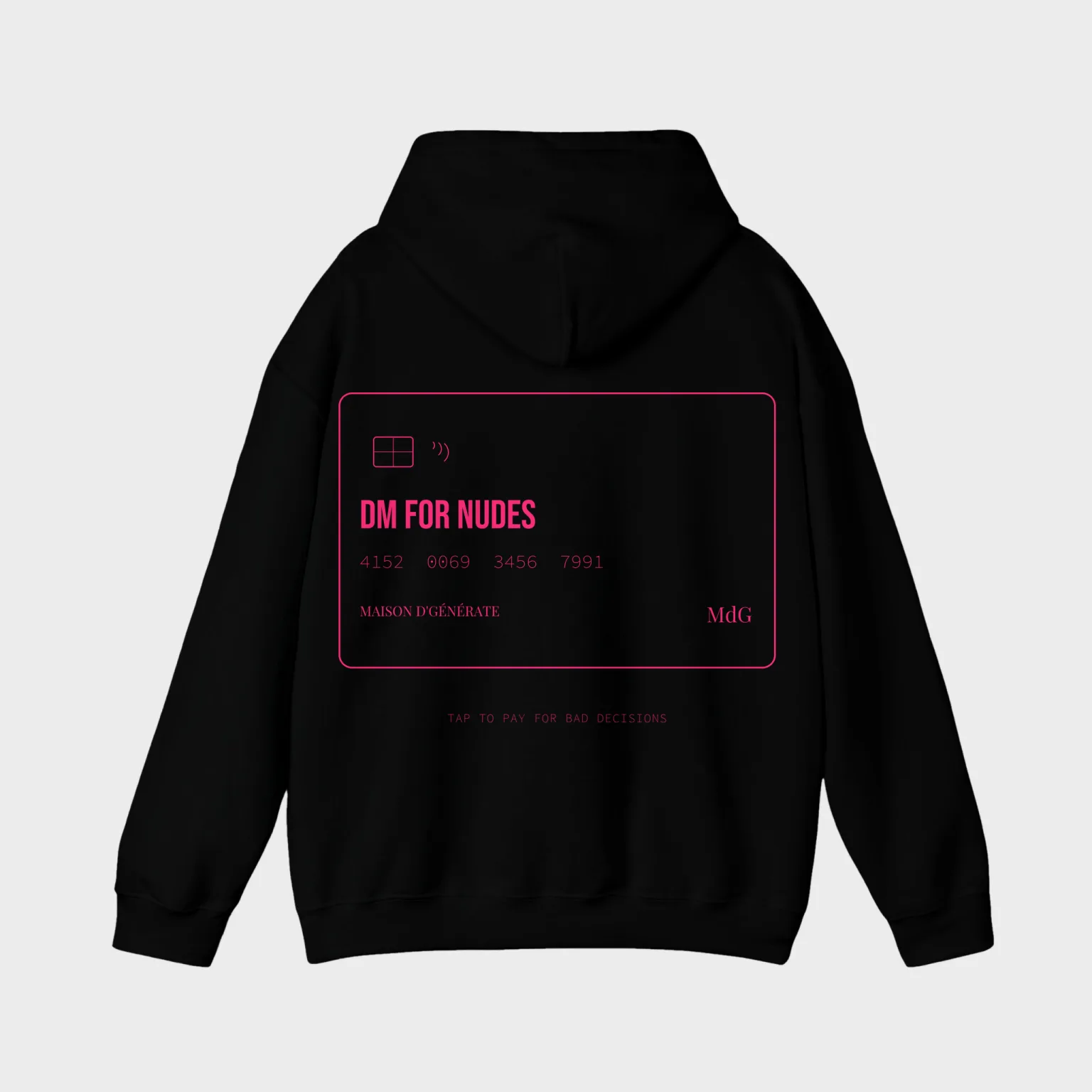 DM for Nudes — full back print