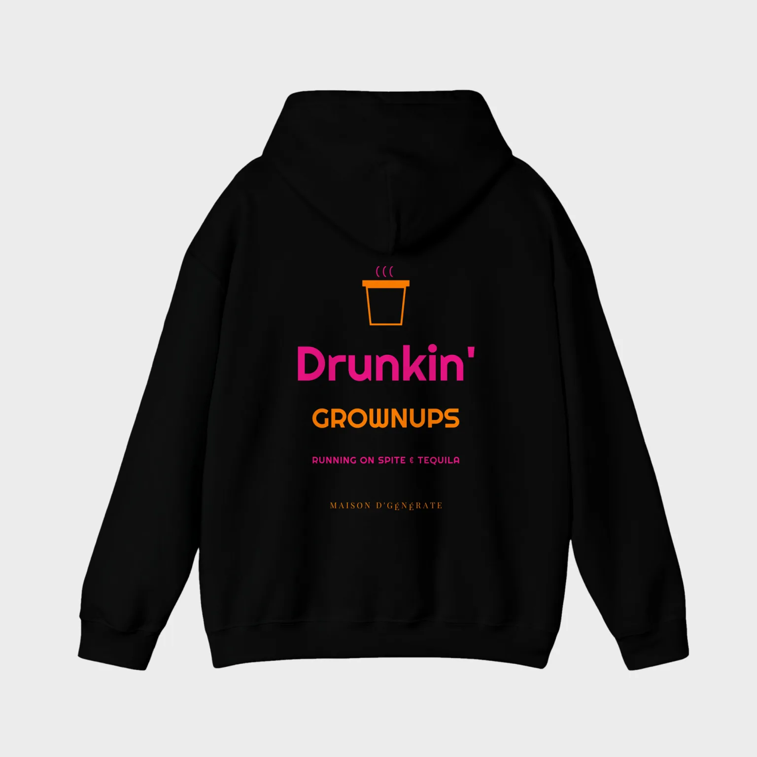 Drunkin' Grownups — full back print