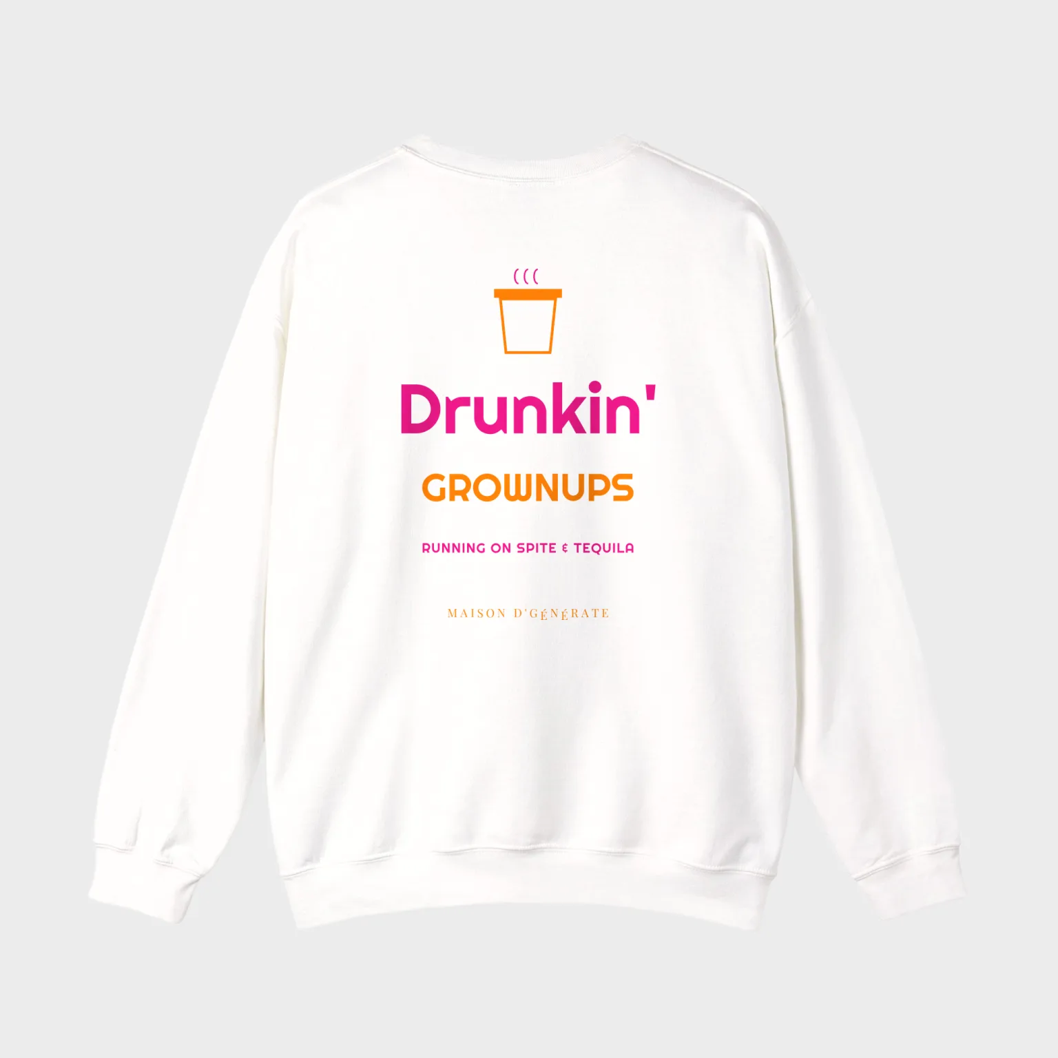 Drunkin' Grownups — full back print