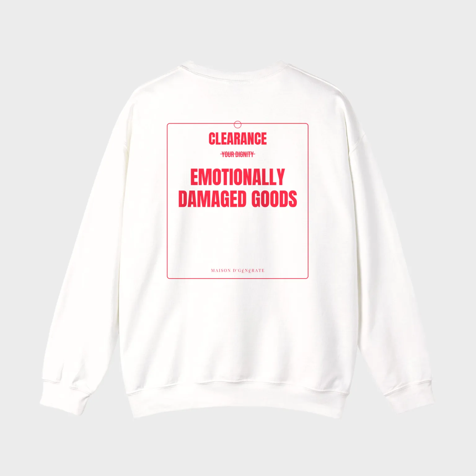 Emotionally Damaged Goods — full back print