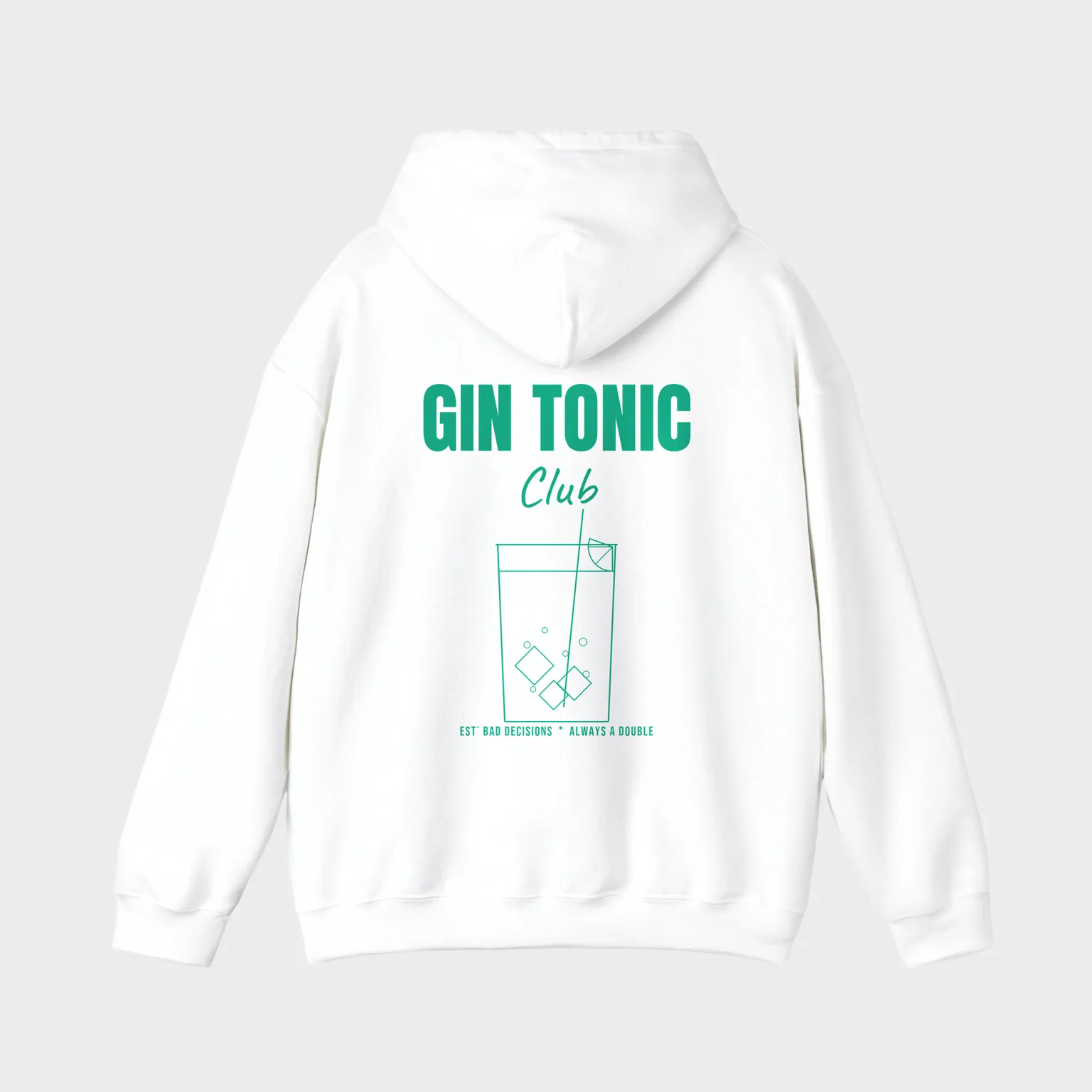 Gin Tonic Club — full back print