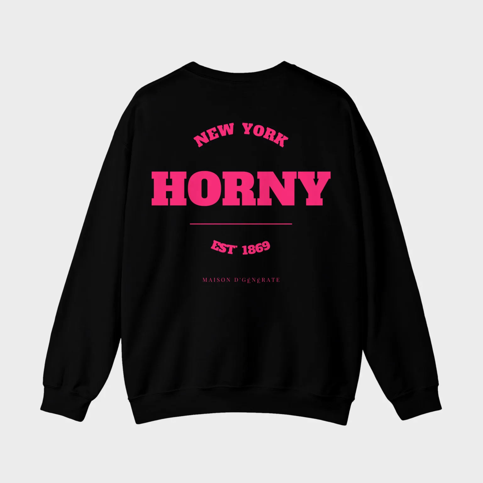 Horny — full back print