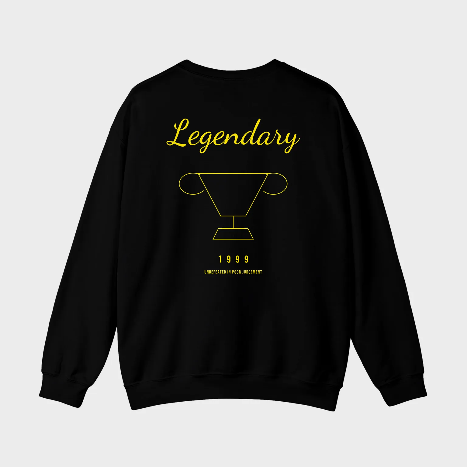Legendary 1999 — full back print