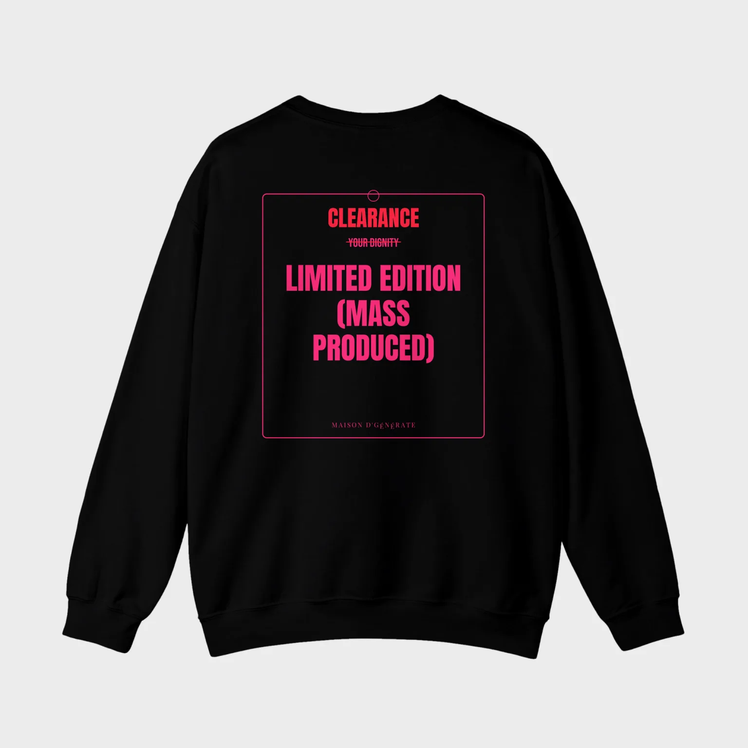Limited Edition (Mass Produced) — full back print