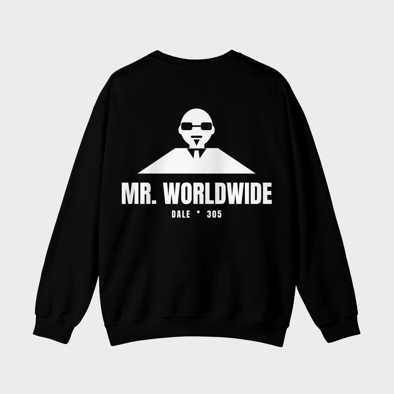 Mr. Worldwide — full back print