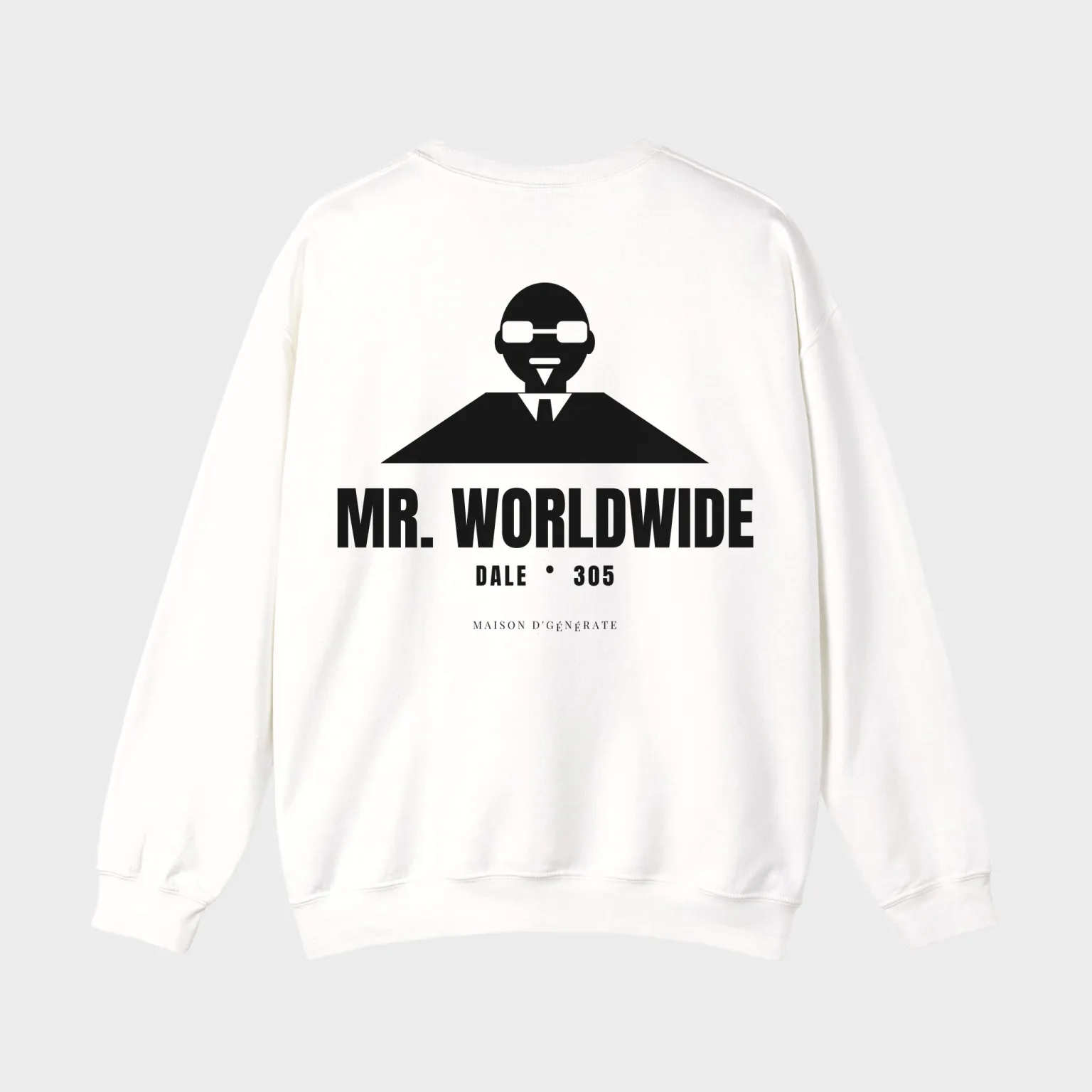 Mr. Worldwide — full back print
