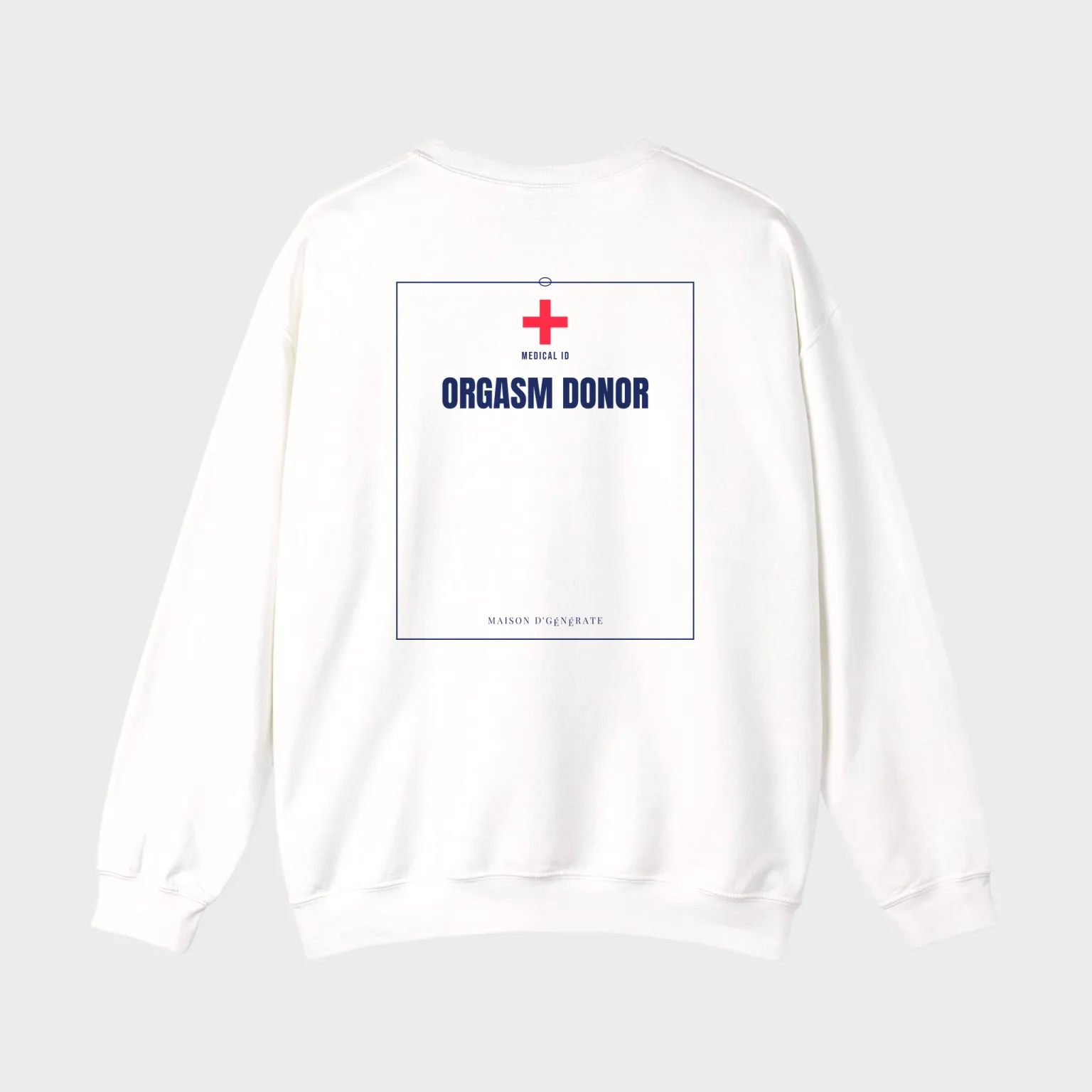 Orgasm Donor — full back print