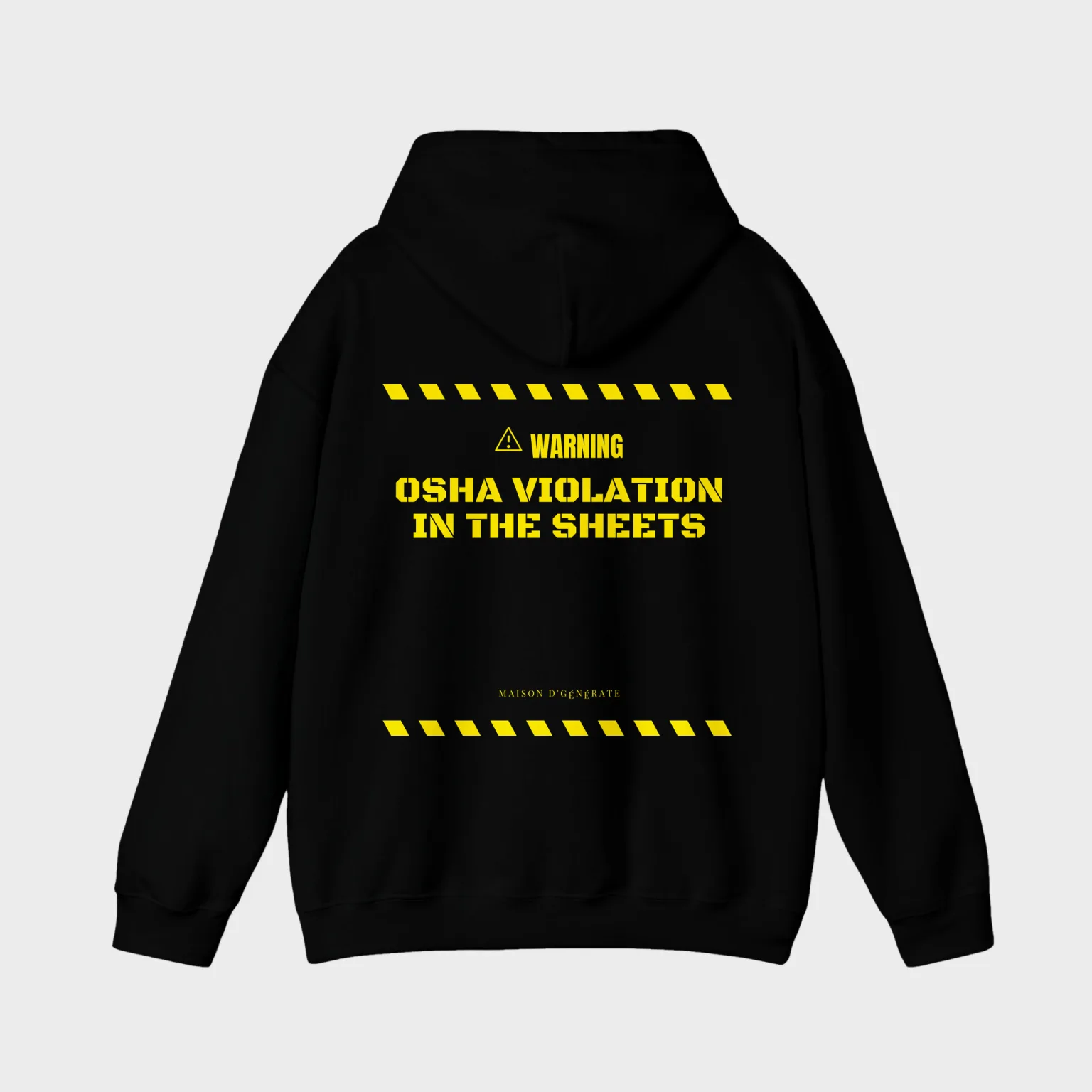 OSHA Violation in the Sheets — full back print