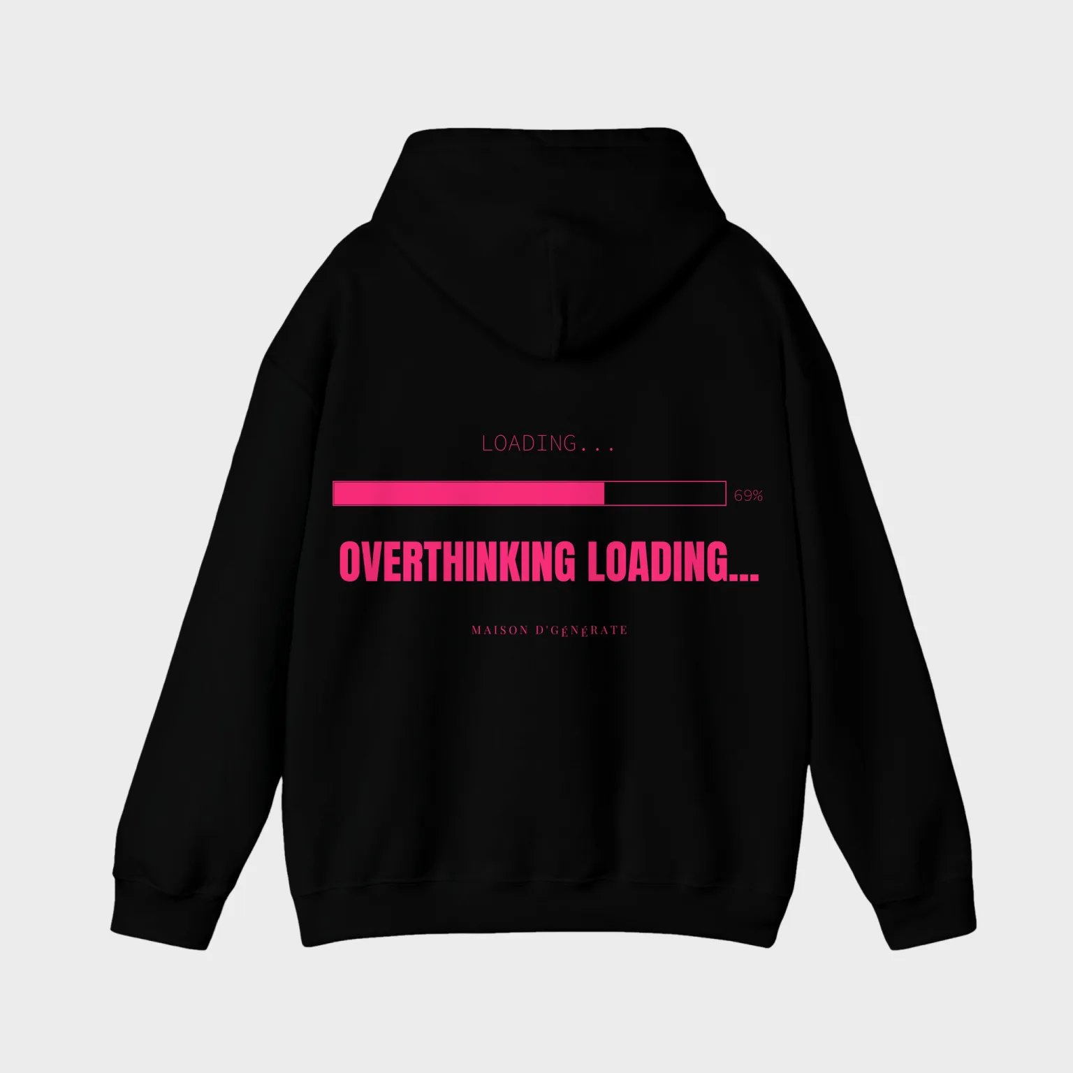Overthinking Loading... — full back print