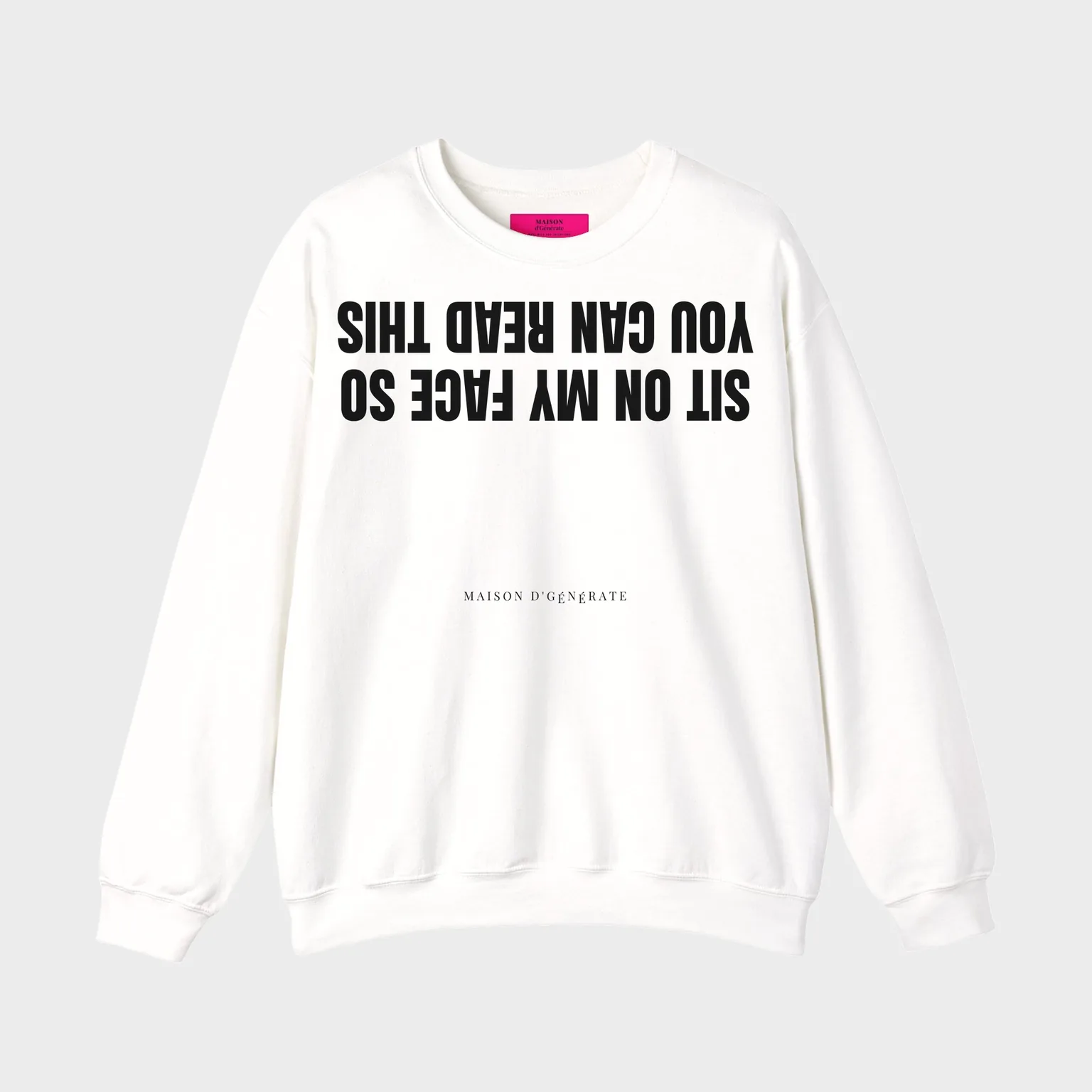 Sit on My Face So You Can Read This — front