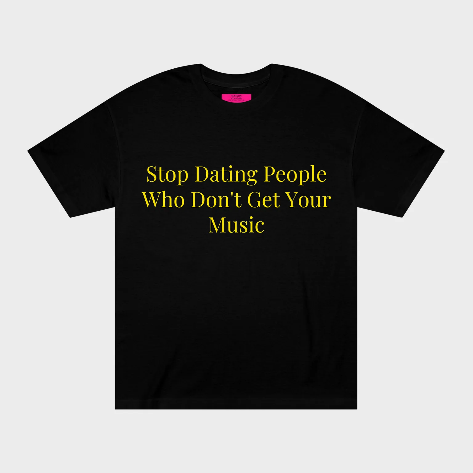 Stop Dating People Who Don't Get Your Music — front