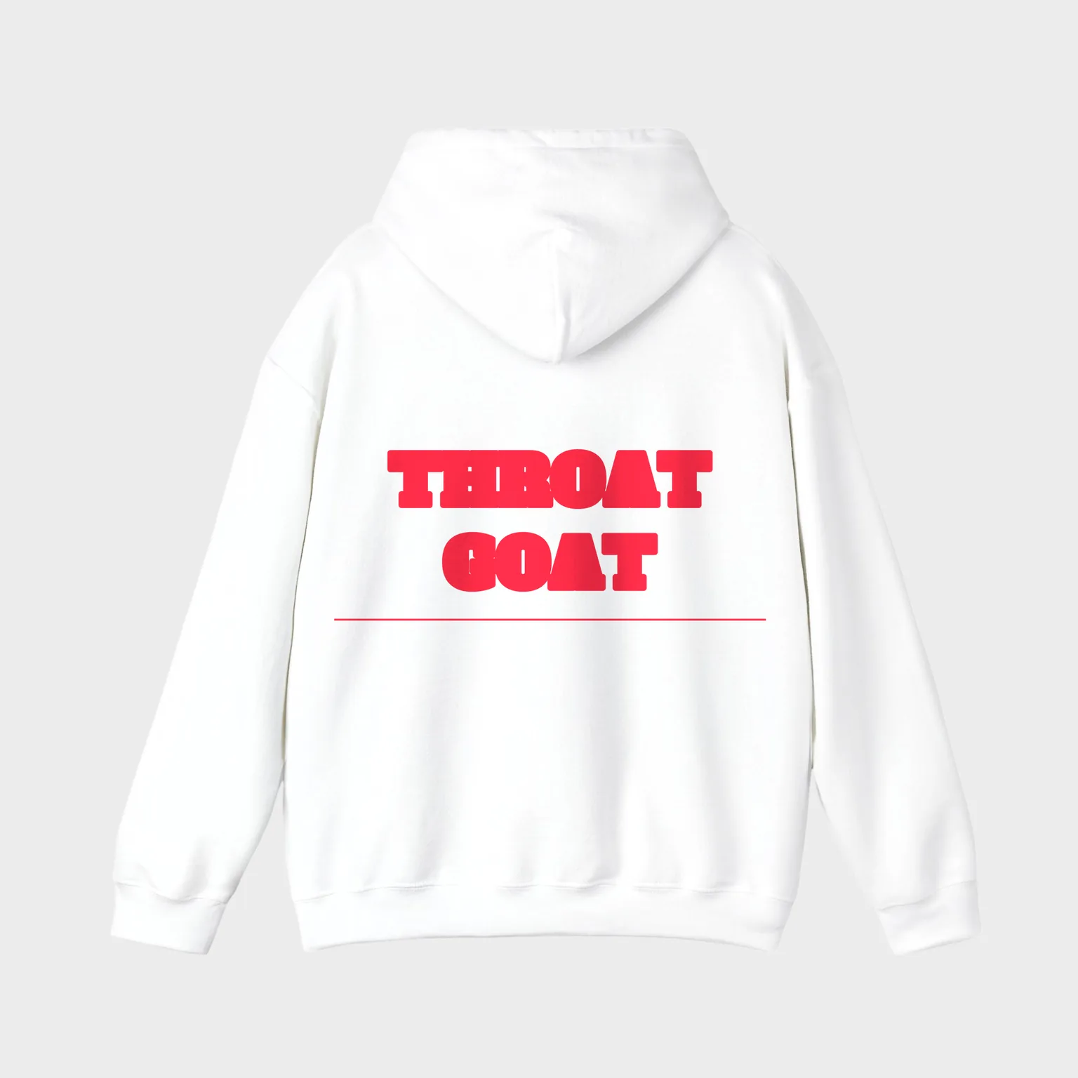 Throat GOAT — full back print
